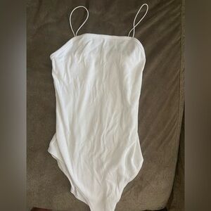 Wild Fable White Classic Bodysuit
